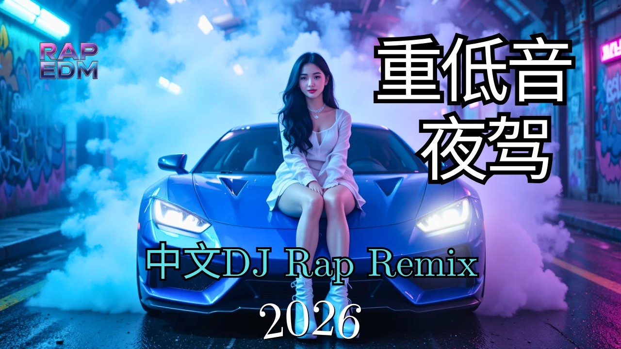 抖音重低音DJ X Rap 2026 🔥|| 中文DJ Remix | 夜驾Rap EDM重低音 | Nonstop Mix