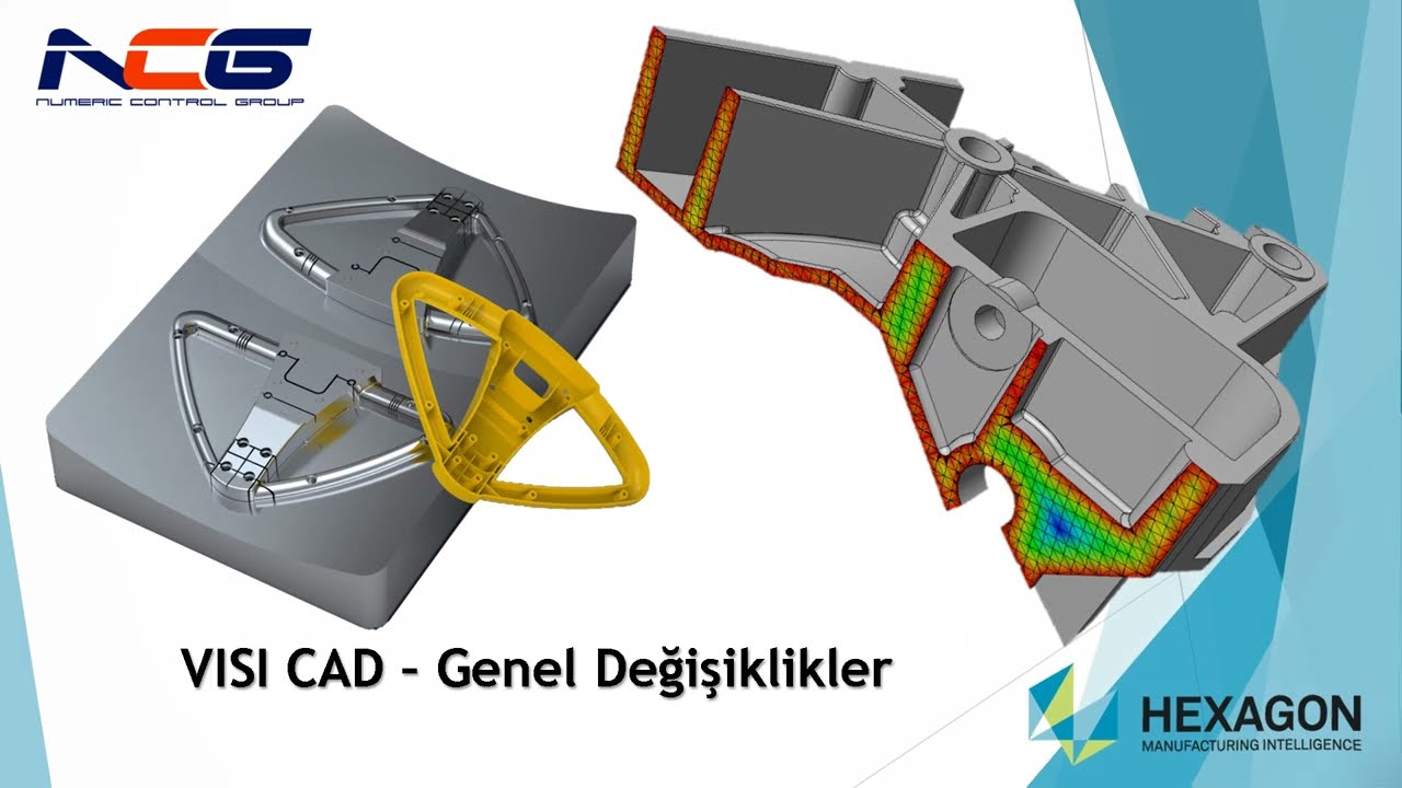 Visi 2023 CAD Modelleme Yenilikler Sunumu
