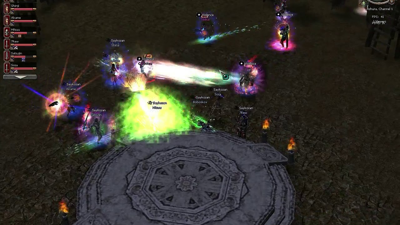 Saykozan vs Violence Ashura Mt2