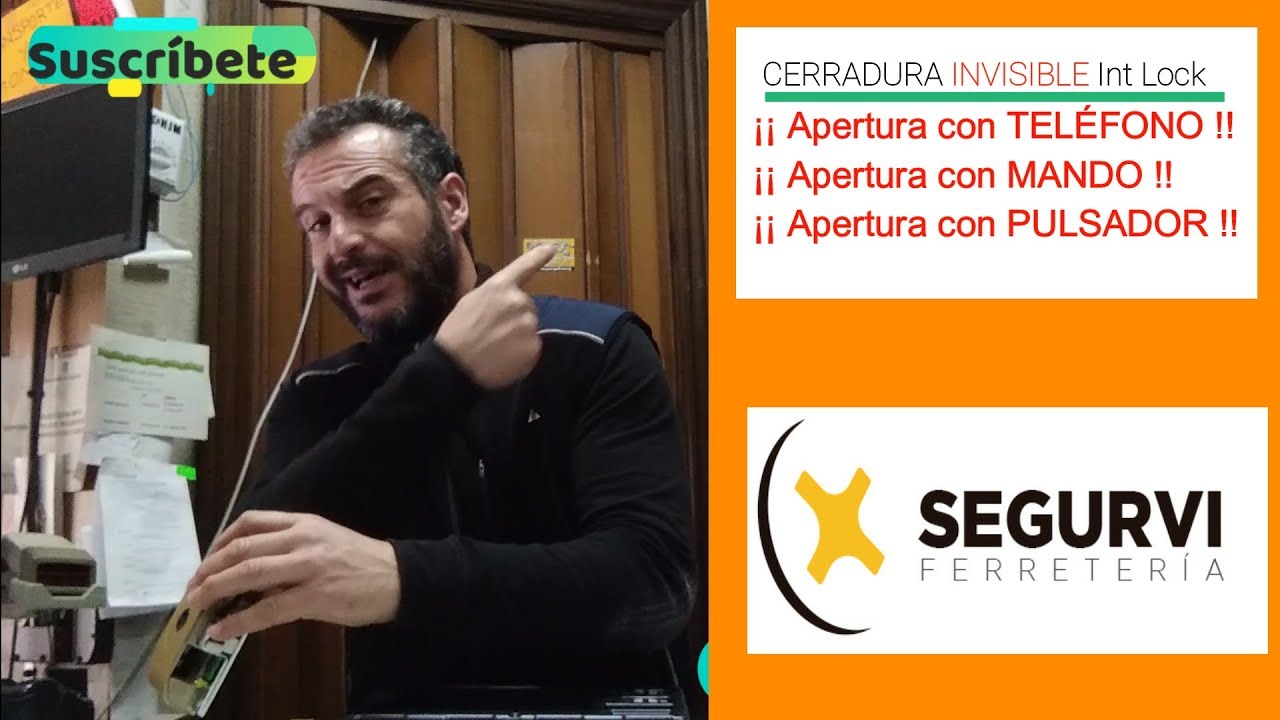 📲 CERRADURA bLUETOOTH INVISIBLE ayr INT LOCK