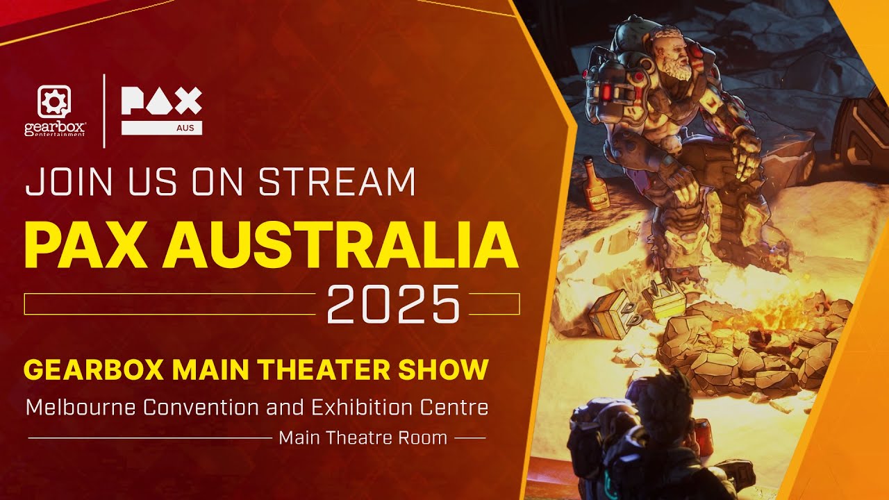 Gearbox Main Theater Show at PAX Australia 2025!