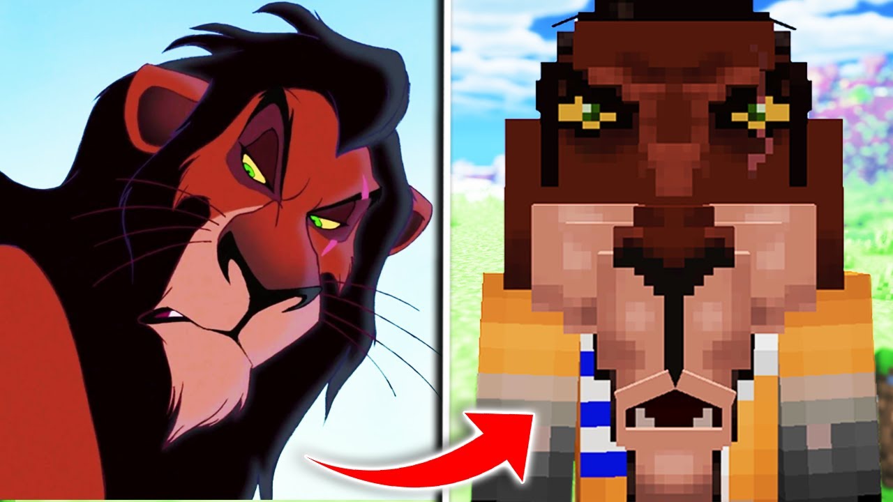 Disney Gonoszok a Minecraftban