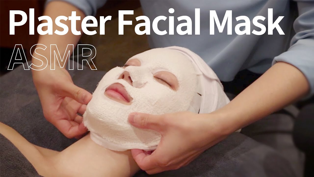[스파 체험 ASMR] MTS 모공케어 & 석고마스크 | Korean Spa Facial Treatment | no talking
