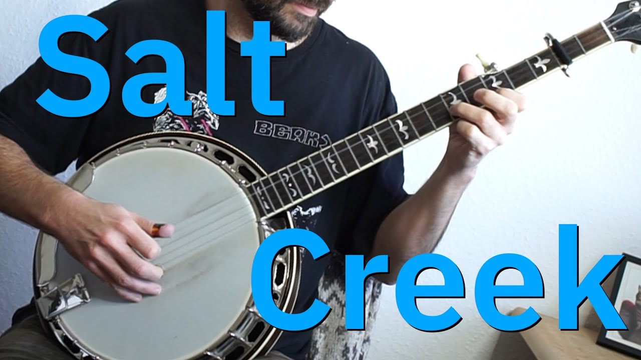 Salt Creek - A Lesson on Fiddling about in Melodic Style Banjo