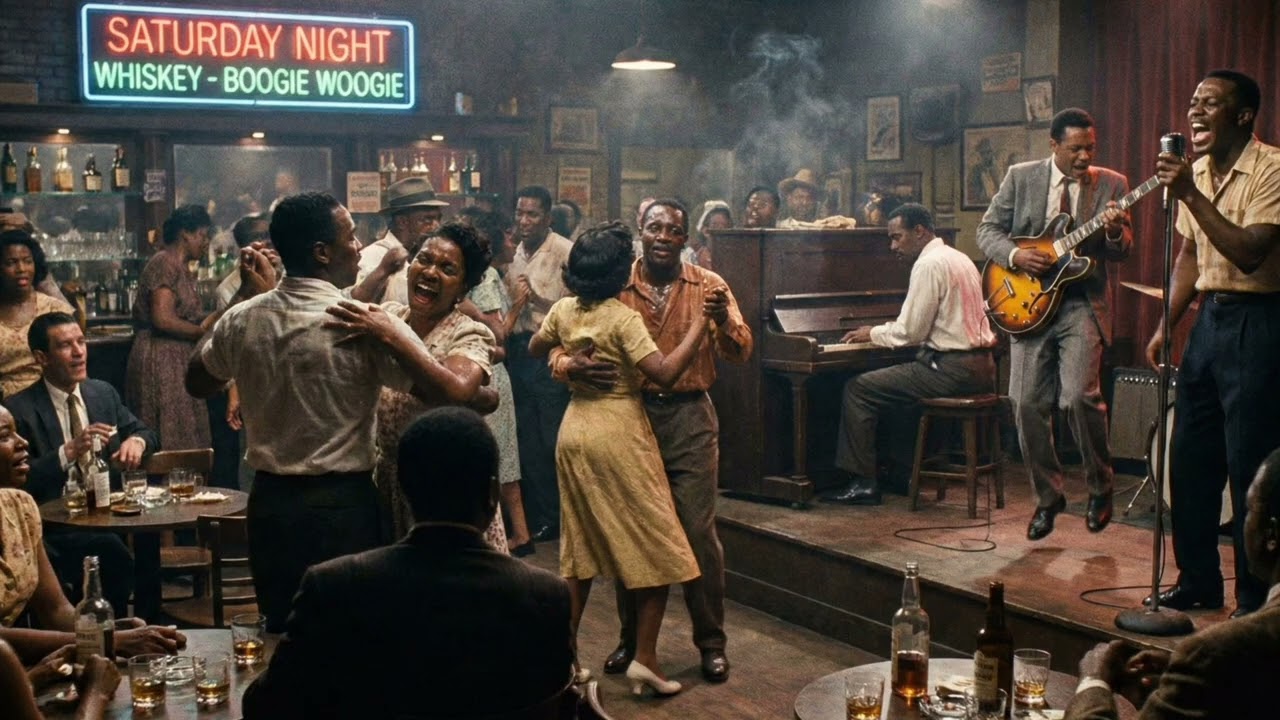 Saturday Night Whiskey | Upbeat Boogie Woogie & Rock n Roll (Party Blues) 🥃🎹
