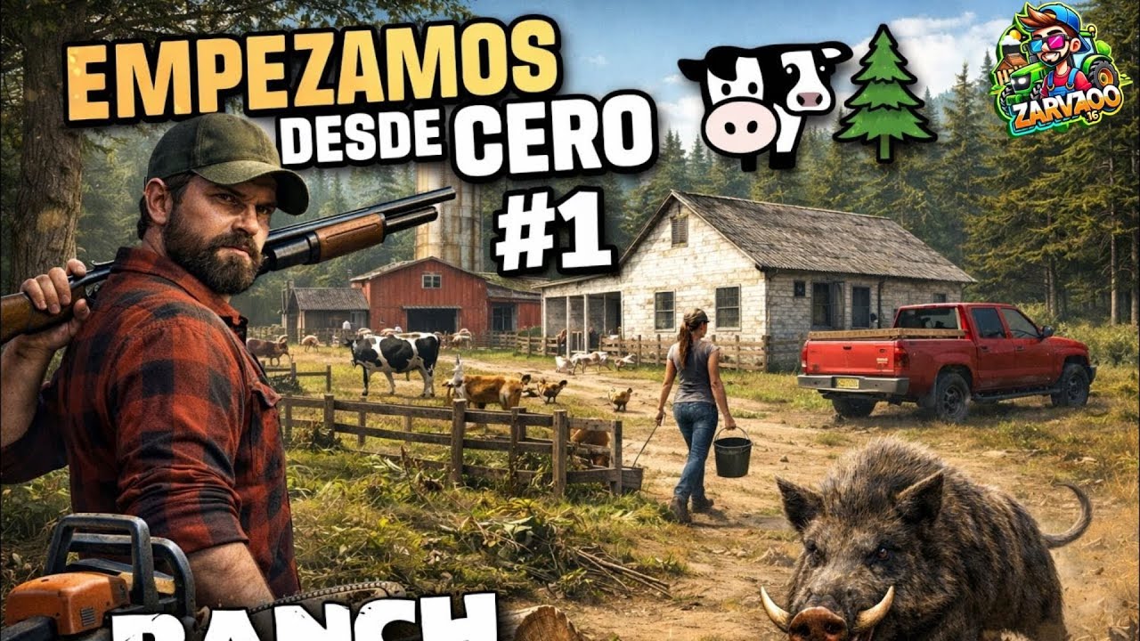 HEREDAMOS UN RANCHO EN RUINAS 😱 | Ranch Simulator #1 @Funjetor
