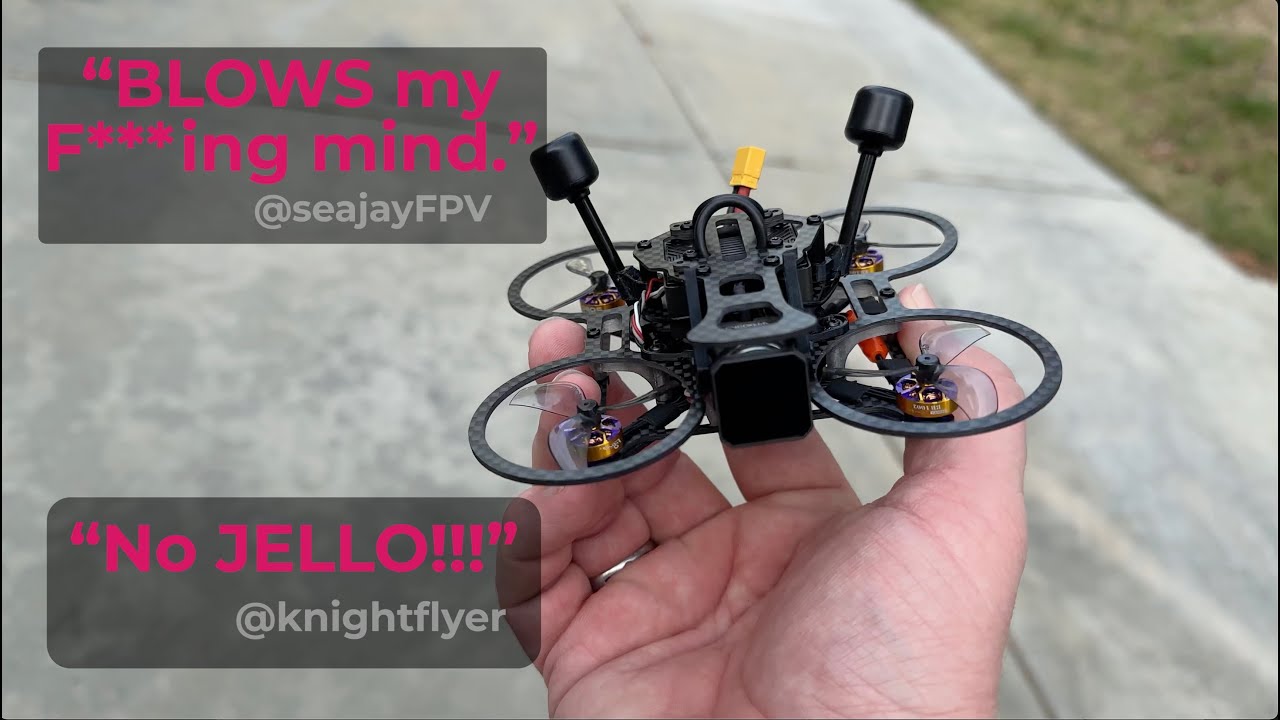 Spydr ITSY with walksnail moonlight system