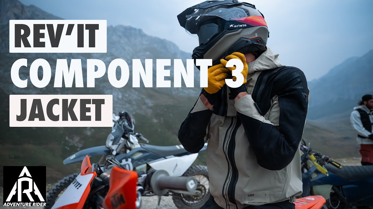 Recenzja kurtki Rev'it Component 3 H2O | Najlepsza lekka kurtka ADV?