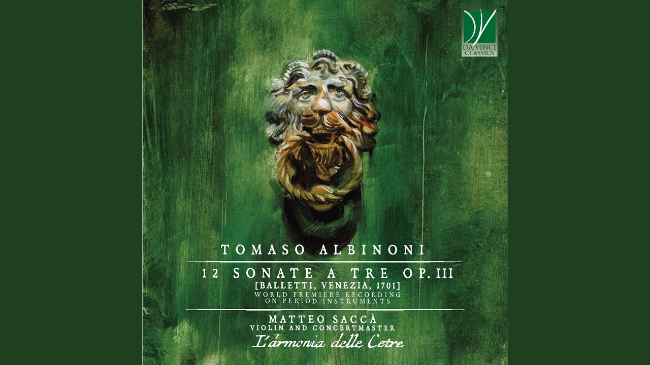 12 Sonate a tre - Sonata XI in A Minor, Op. 3: I. Allemanda, Larghetto