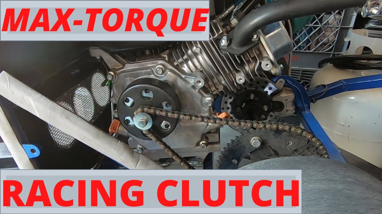 Max-torque racing clutch install / 10 tooth / Predator 212