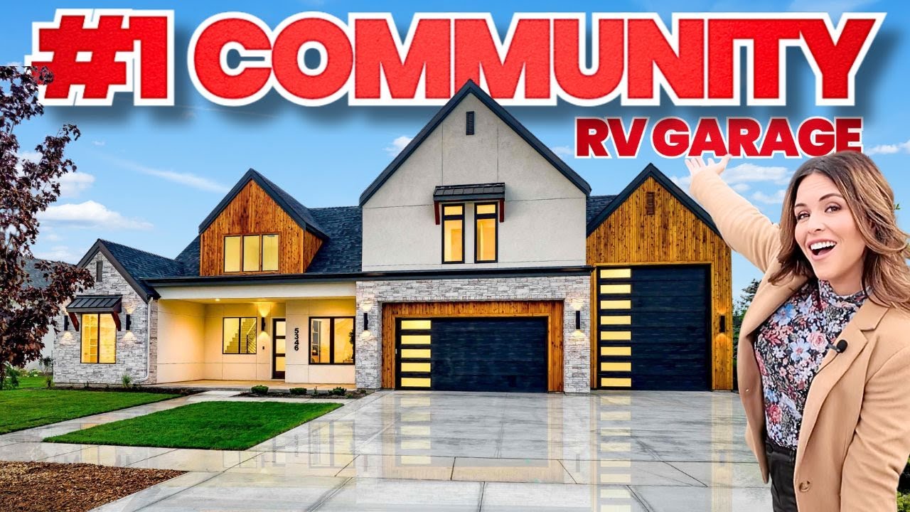 Massive New Home with RV Garage in Boise’s #1 Community – Full Tour!