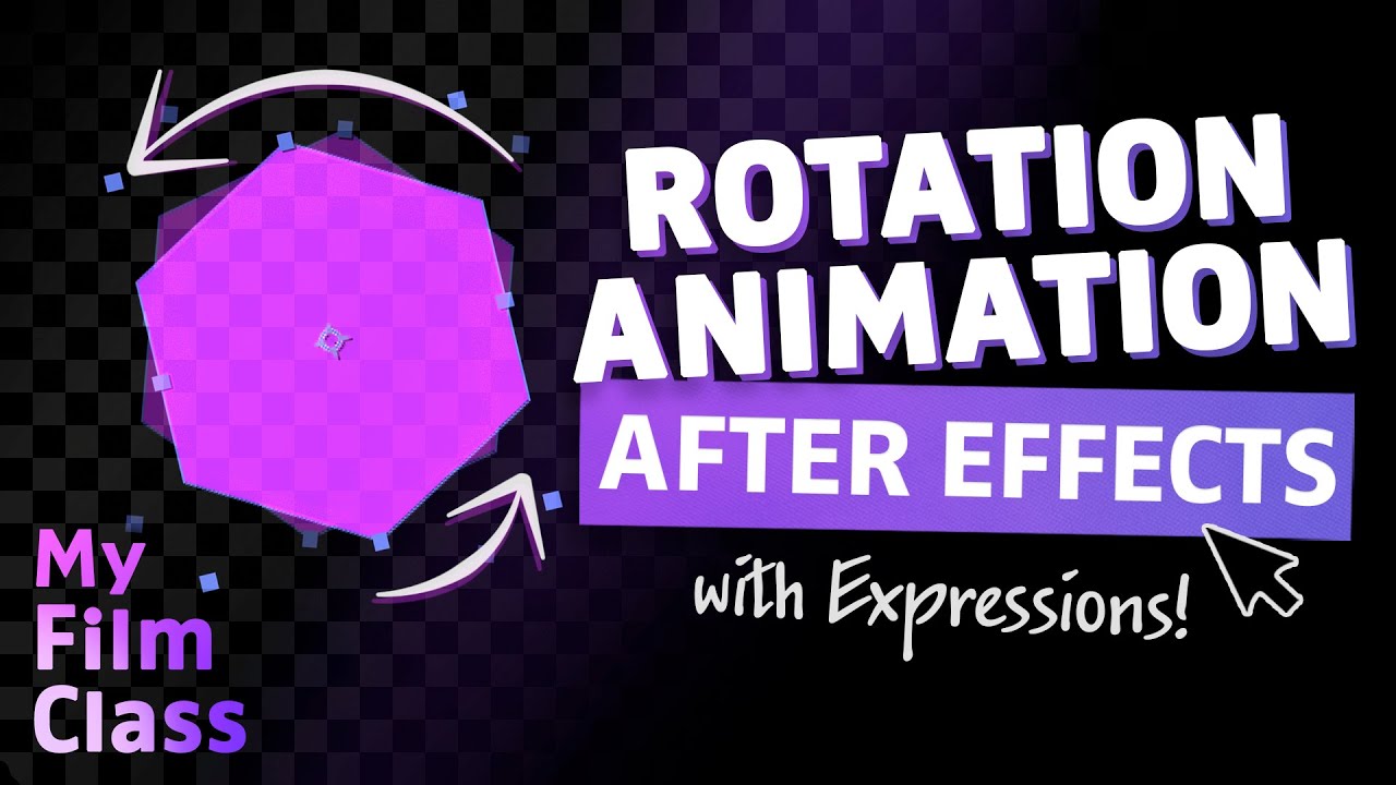 Анимация ВРАЩЕНИЯ в After Effects
