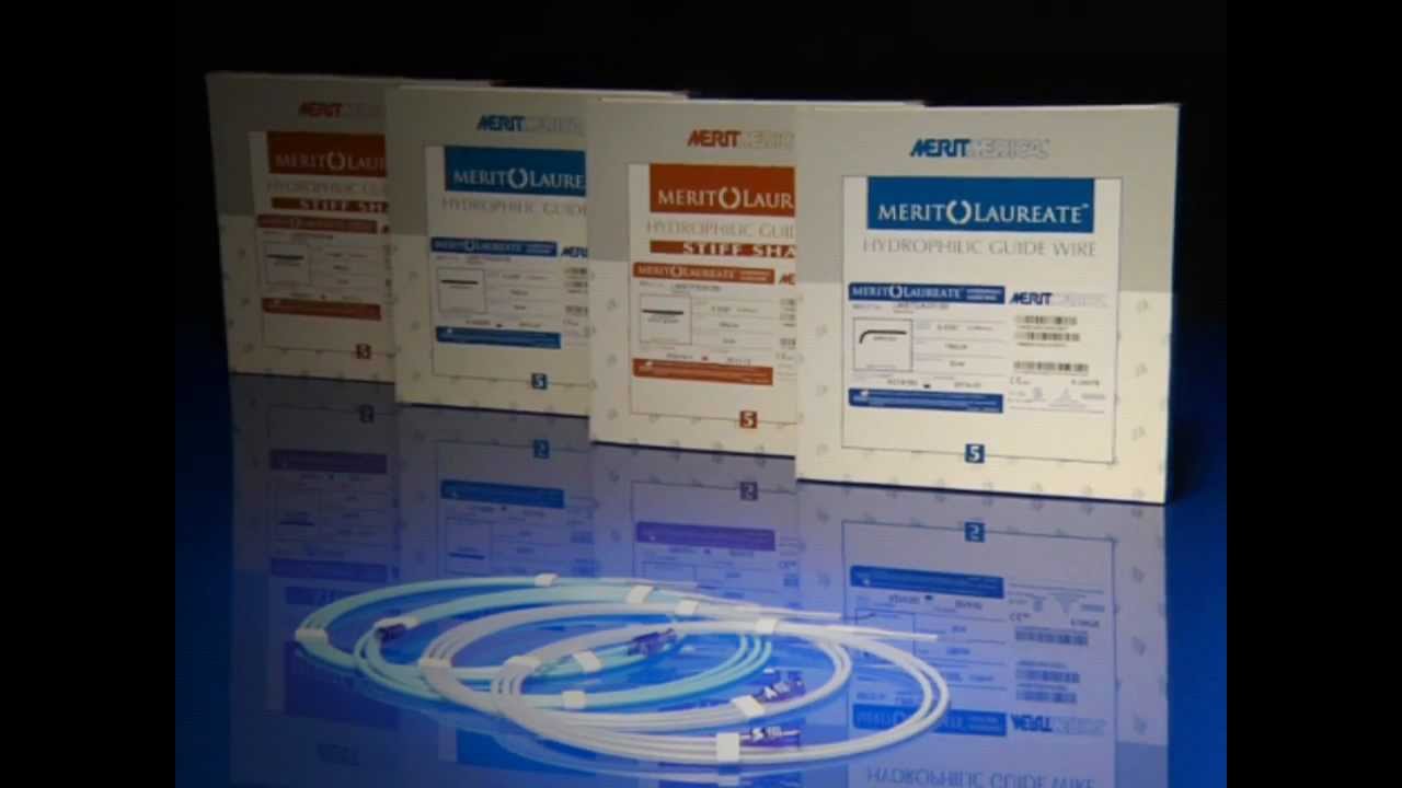 Merit Laureate&reg; Hydrophilic Guide Wire Video and Animation