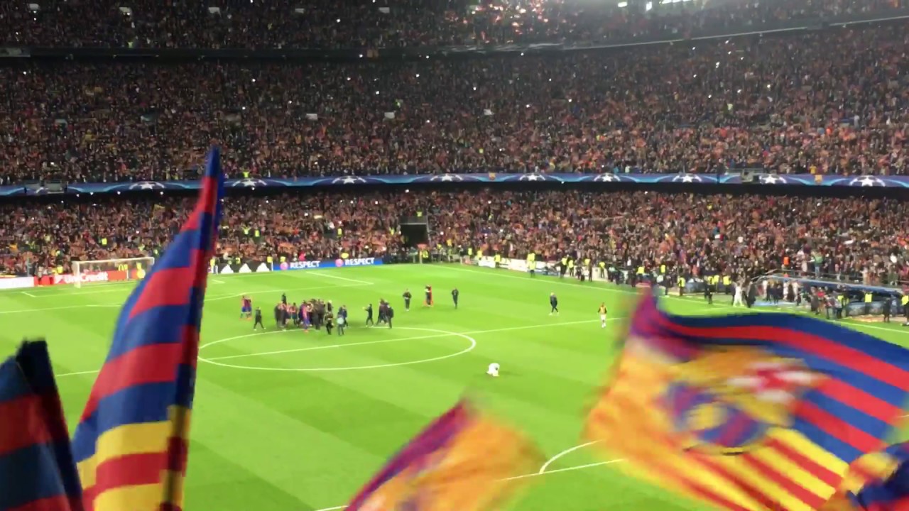 CL FCB対PSG 歴史的瞬間