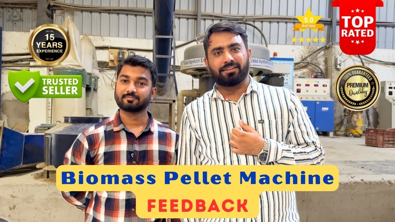 our client Explain Biomass Pellet Machine all Features and reviews |Live Demo &Manufacturing Process