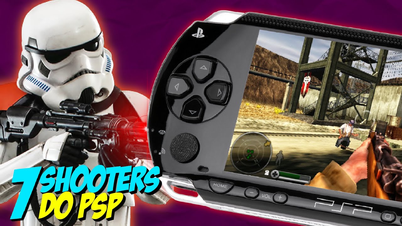 Top 7 MELHORES FPS do PSP! (ft. @Yuta64B)