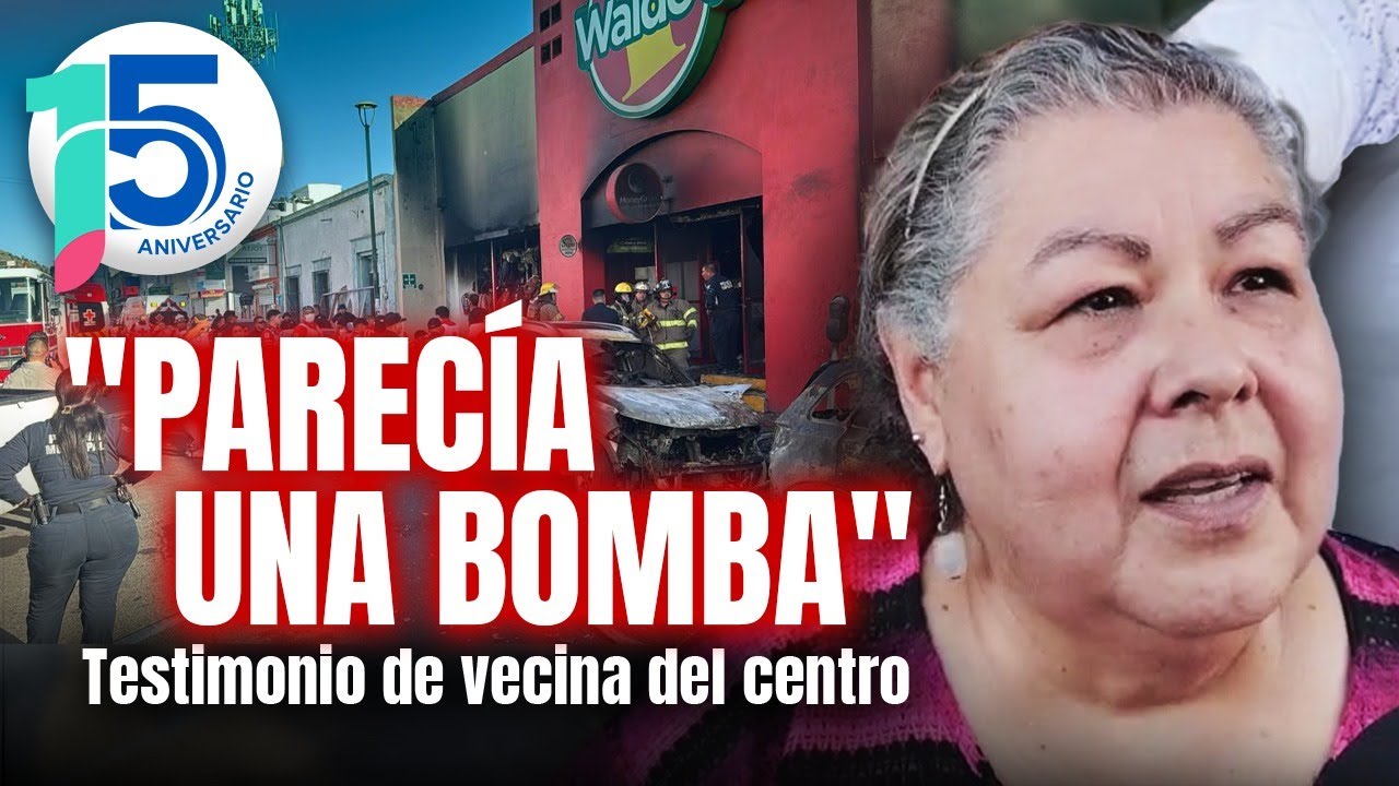 Cronolog&iacute;a de la tragedia: Vecina de enfrente del Waldo's incendiado relata caos tras explosi&oacute;n