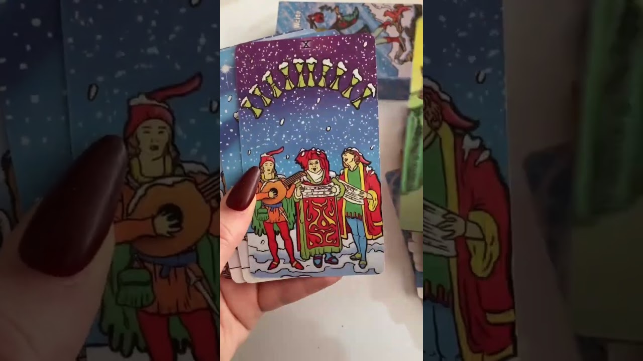 The Winter Waite #tarot #tarotdeck #newtarotdeck #таро2025 #tarot2025 #обзортаро #зимнийуэйт #waite