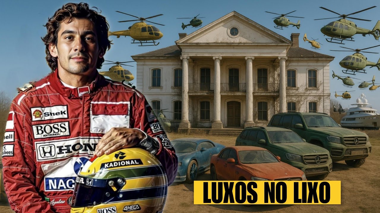 Os Luxos Absurdos Abandonados de Ayrton Senna Após Sua Morte –Ninguém Quer Tocar!