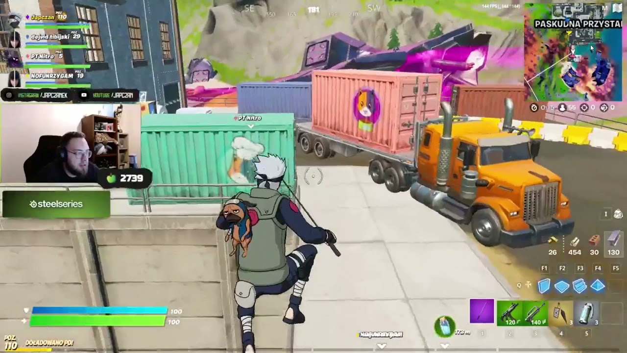 JAPCZAN, DEJVID I ISAMU GRAJĄ W FORTNITE!