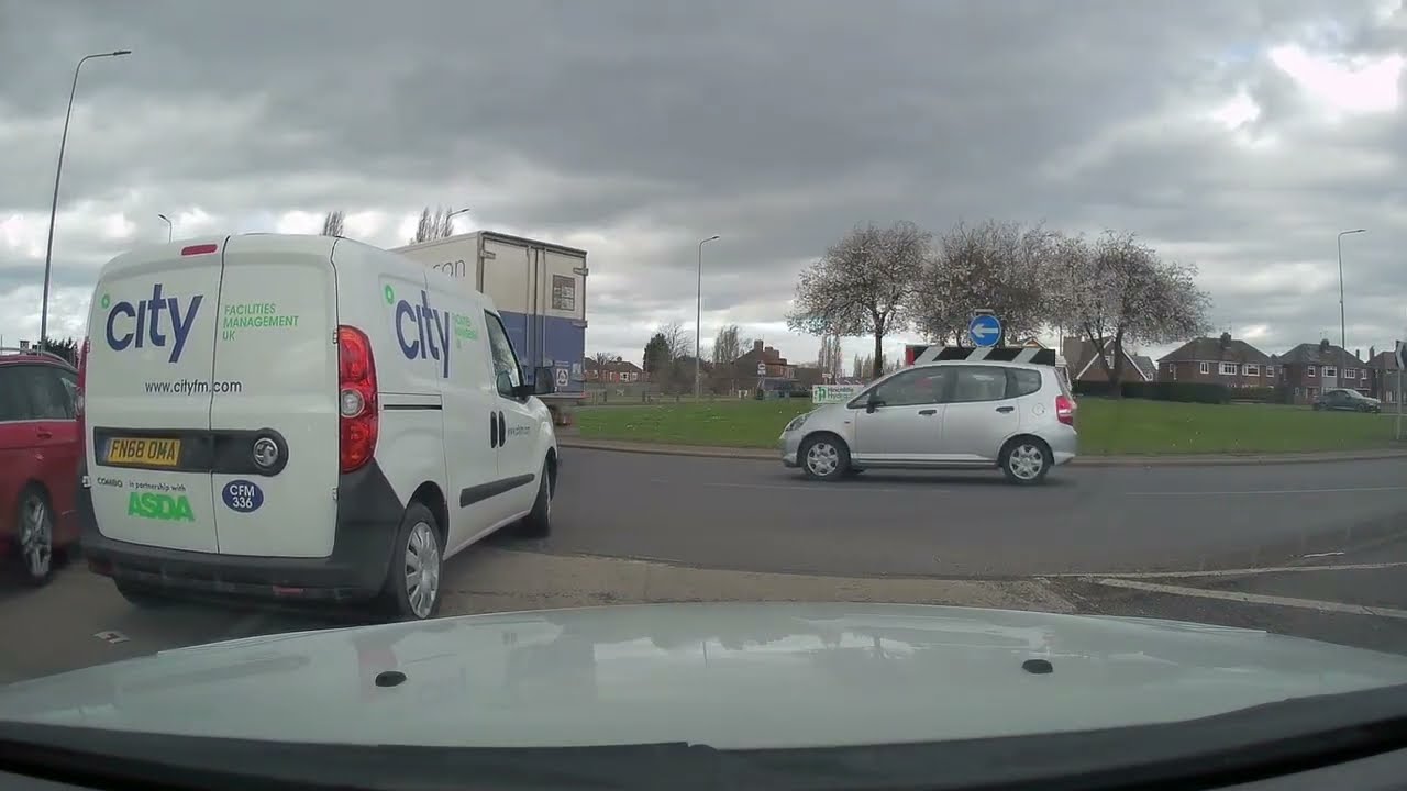 Caught on dashcam - Lincolnshire