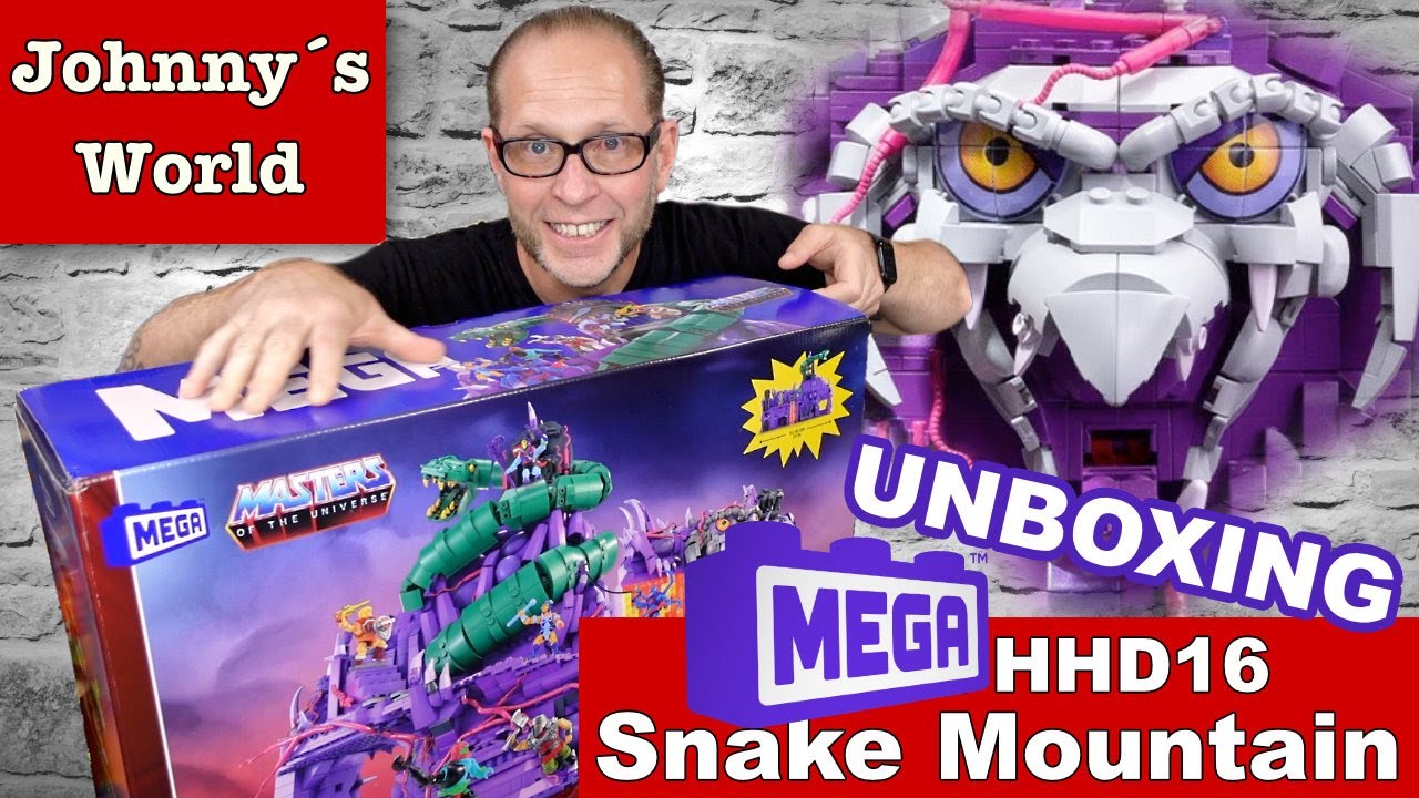 MEGA Snake Mountain HHD16 Unboxing + erster Eindruck