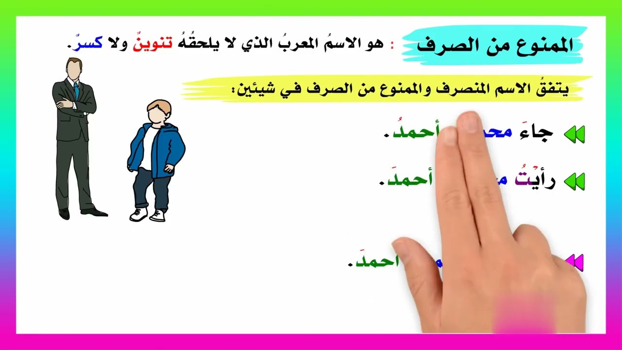 الممنوع من الصرف ببساطة  | الوحدة السابعة نحو