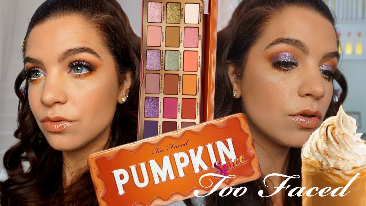 NEW Too Faced Pumpkin Spice Palette Review 🥧
