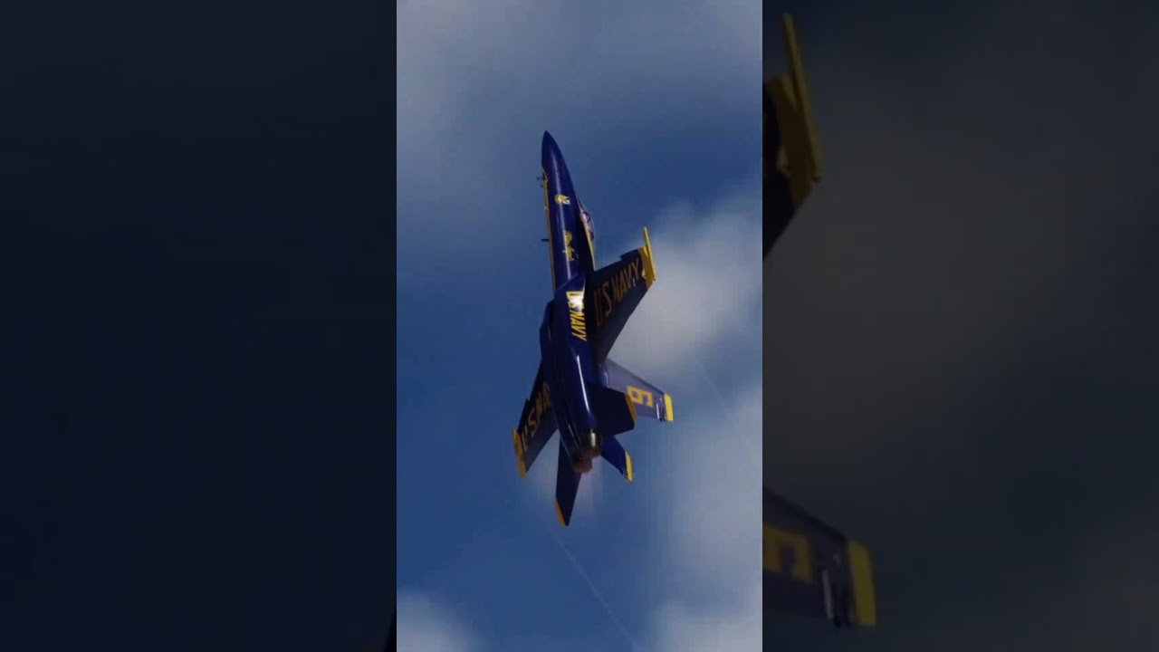 Virtual Blue Angels Solo Section Takeoffs 