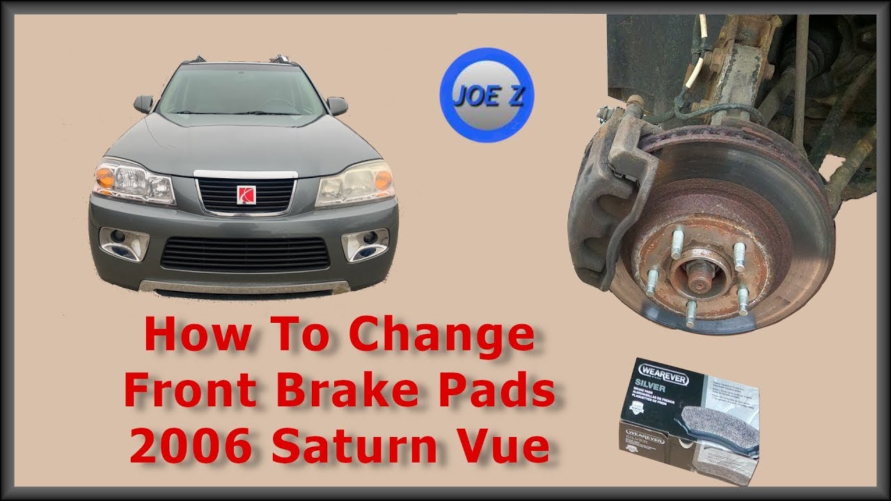 Как заменить тормозные колодки Saturn Vue 2006 года