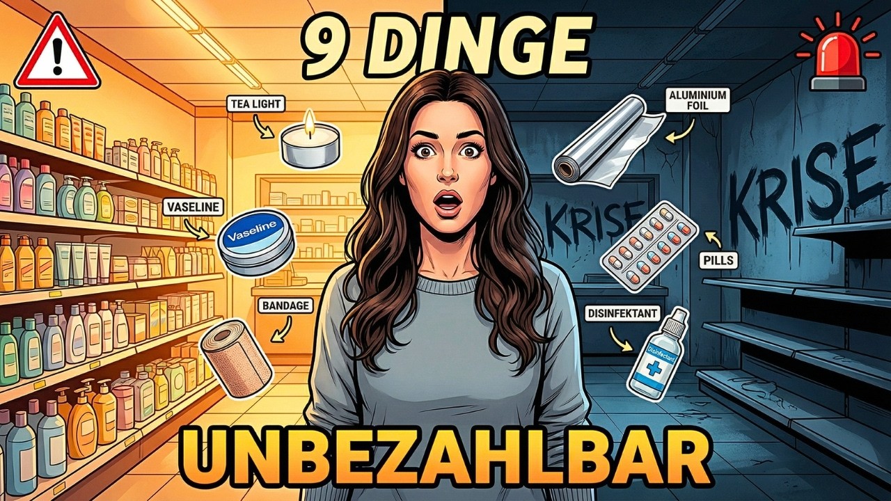 Diese 9 Dinge aus der Drogerie kosten heute unter 2 Euro &mdash; nach dem Blackout sind sie unbezahlbar!