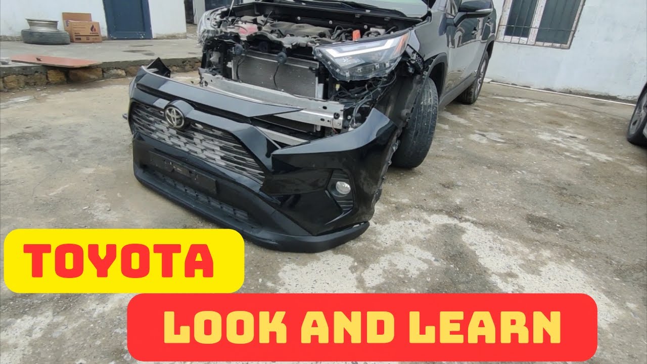 How to Removal Toyota Rav4 hybrid front bumper?