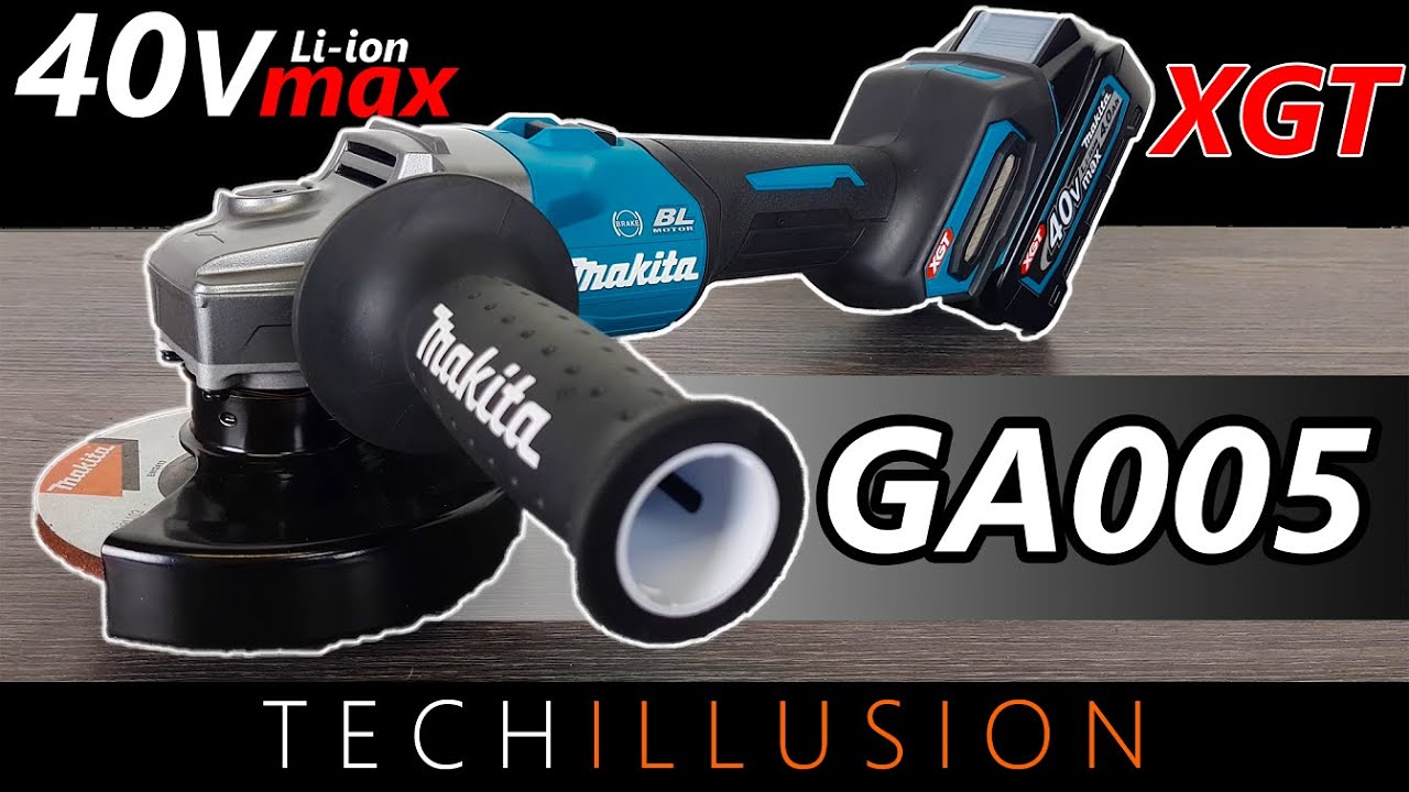 🔥DER STÄRKSTE 40V XGT AKKU WINKELSCHLEIFER von Makita im Test😱 - Makita Winkelschleifer GA005GZ Test