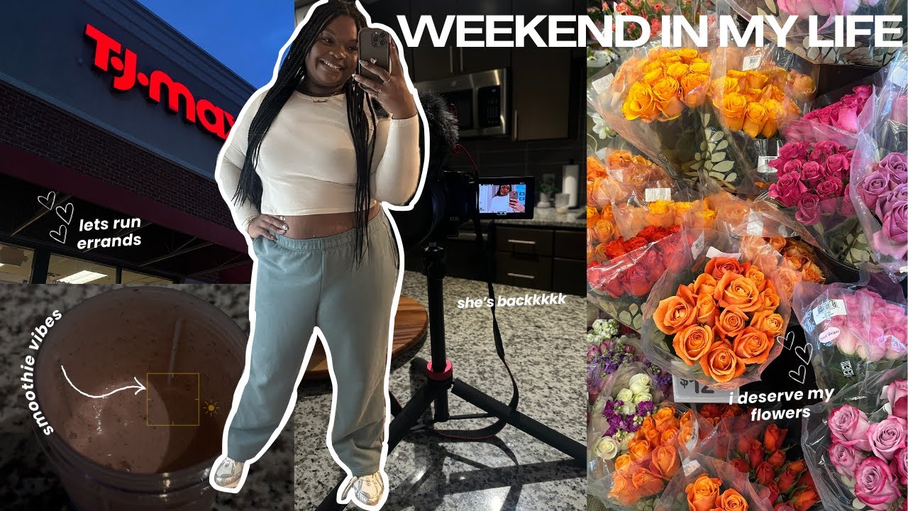 life in my 30s: as a black woman living alone. weekend vlog + why did i quit youtube???