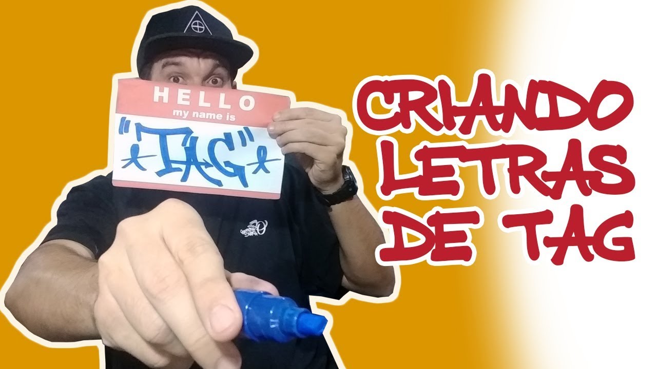 Como criar letras de TAG e alfabeto de  graffiti