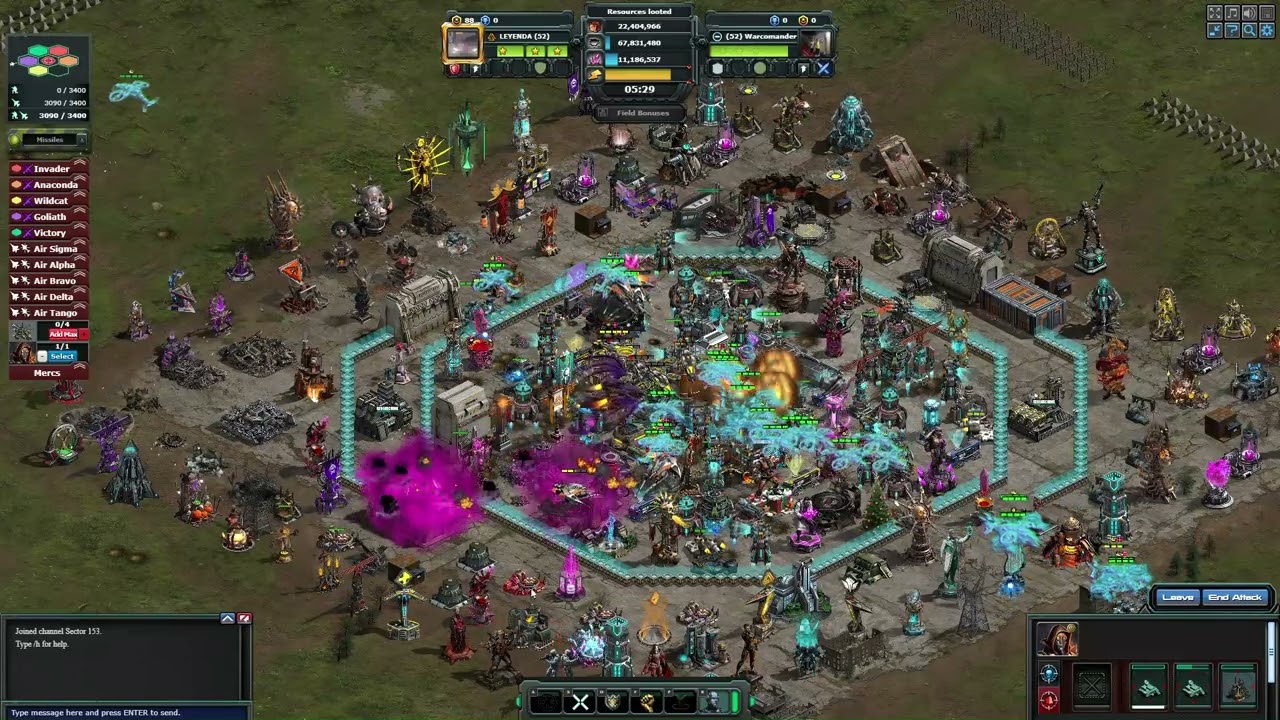 War commander regresa golpe a leyenda