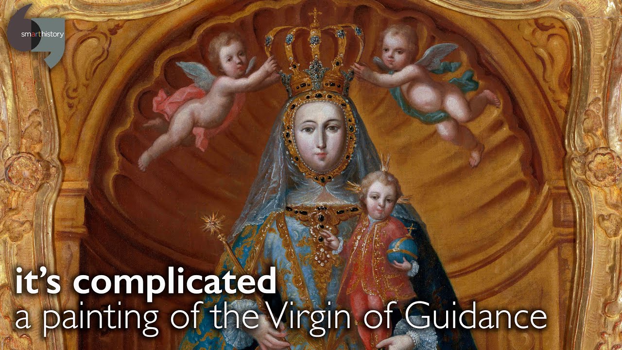 It's complicated: a painting of the Virgin of Guidance