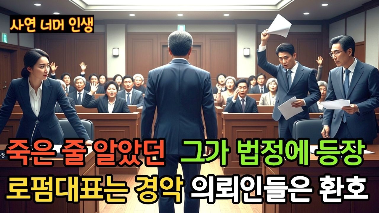 죽은 줄 알았던 그가 20년 후 법정에 걸어 들어왔다. 청소부 노인의 정체를 알게 된 순간 배신자들이 굳어버린 이유 #드라마 #가족 #인생 #라디오 #이야기 #사이다 #오디오
