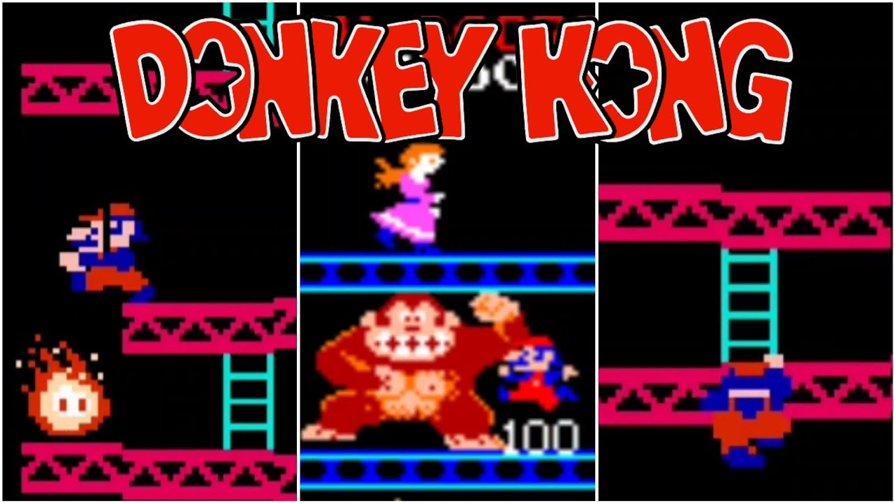 Donkey Kong [Arcade & NES] - Compilación de Errores (Glitches)