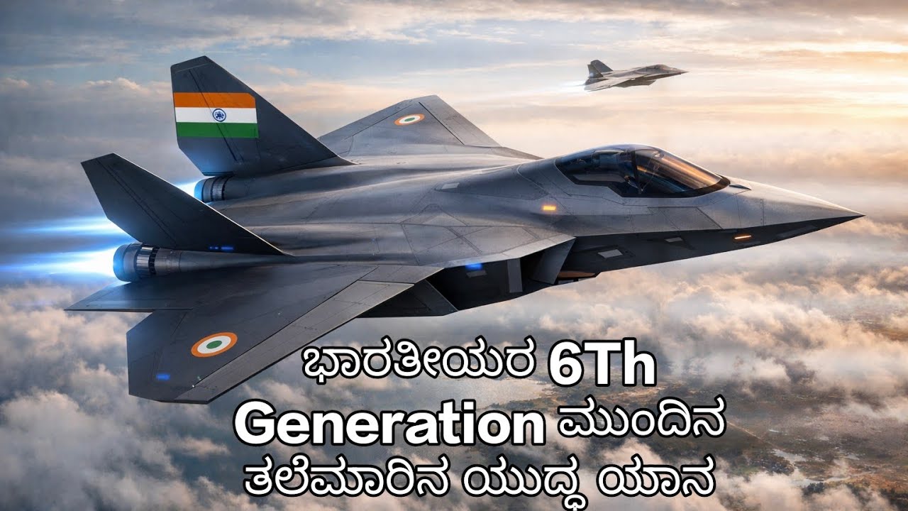 ಭಾರತೀಯರ 6Th Generation ಮುಂದಿನ ತಲೆಮಾರಿನ ಯುದ್ಧ ಯಾನ