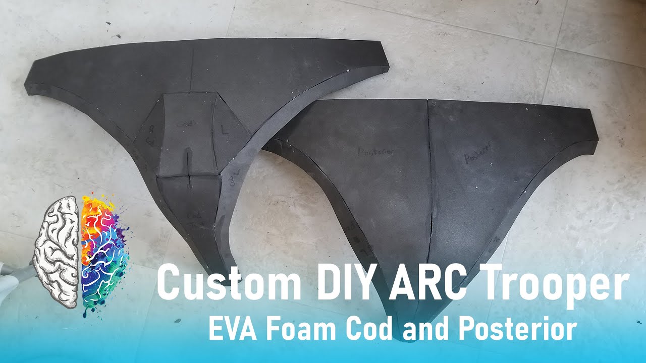 Custom ARC Trooper DIY Series Episode 6: EVA Foam Cod and Posterior!