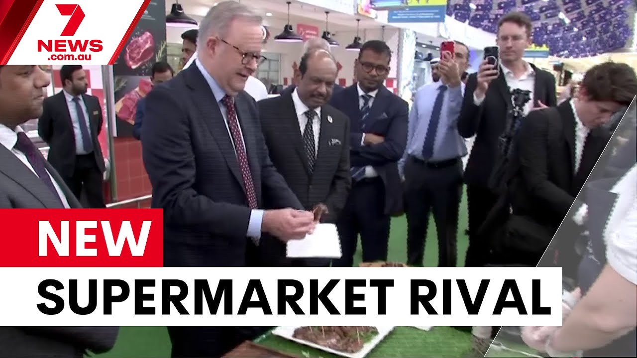 Albanese invites Lulu supermarket giant to Australia | 7NEWS