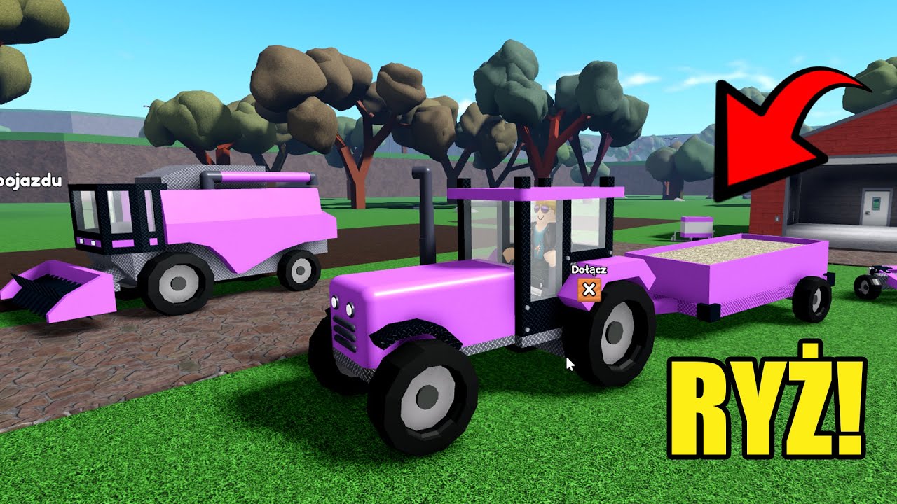 AWANSOWAŁEM NA ZBIERANIE RYŻU - Hogaty i Bartek w Roblox "prawie jak Farming Simulator" #04