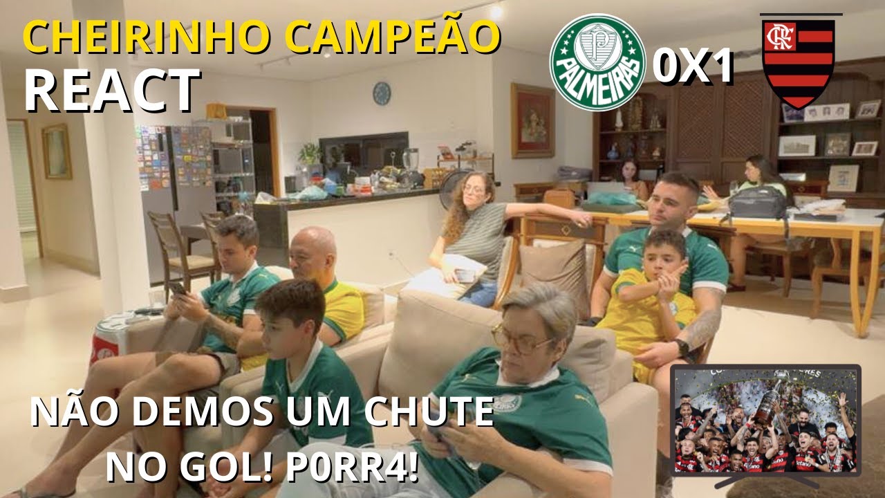 Palmeiras 0x1 Flamengo: REACT da Derrota na Final da Libertadores 2025🤬