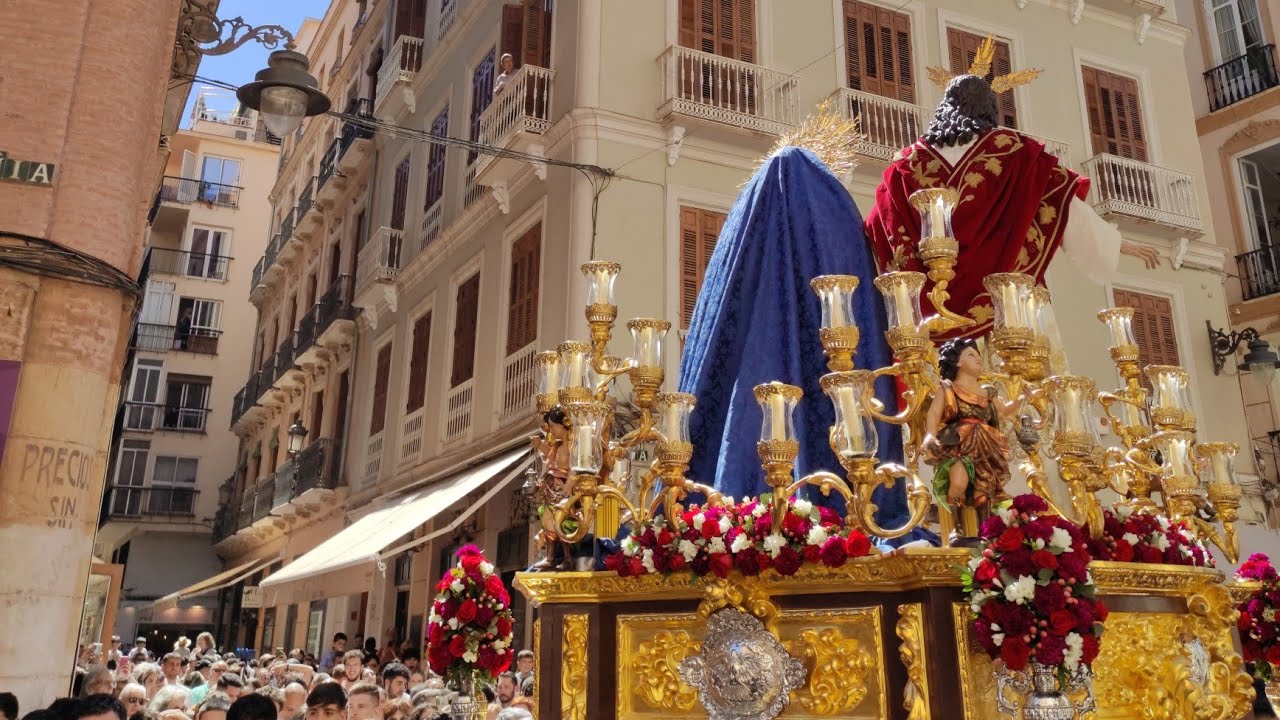 (Encierro) Traslado Sagrada Cena Málaga 2023 - Marchas PACEM IN TERRIS + ANIMA CHRISTI