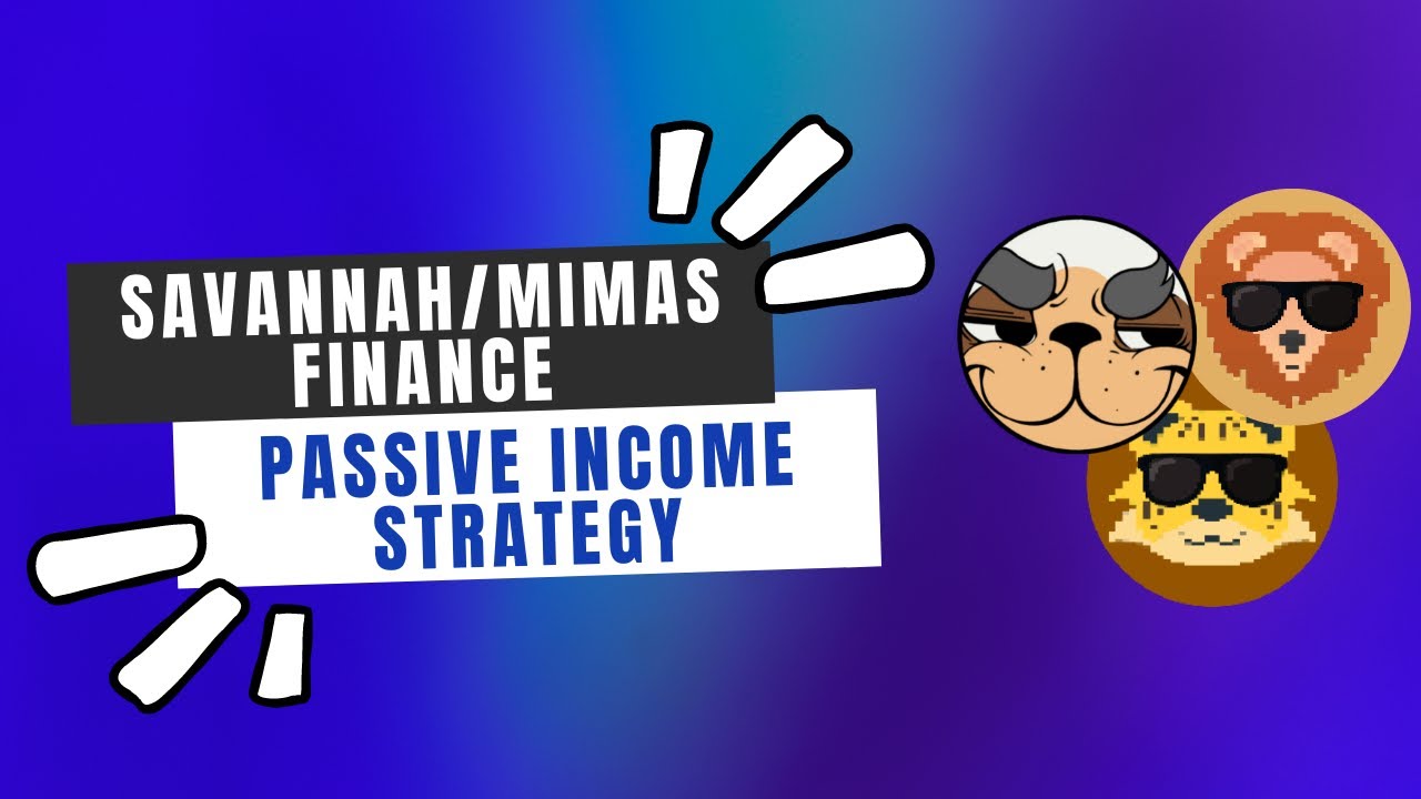 SAVANNAH/MIMAS FINANCE PASSIVE INCOME STRATEGY #CRONOS #DEFI #SVN #MMF