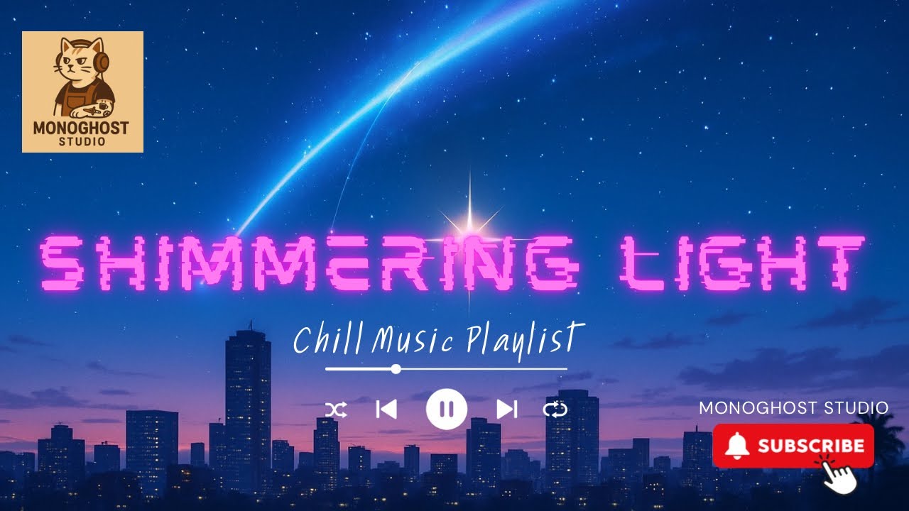 Shimmering Light – เพลงแนว City Pop | Monoghost Studio (Official Lyric Video)
