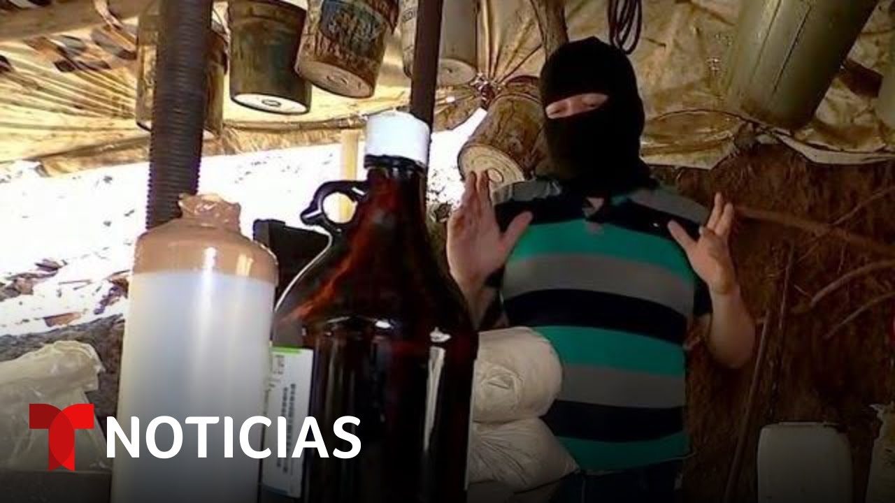 As&iacute; es por dentro un narcolaboratorio de hero&iacute;na en M&eacute;xico | Noticias Telemundo
