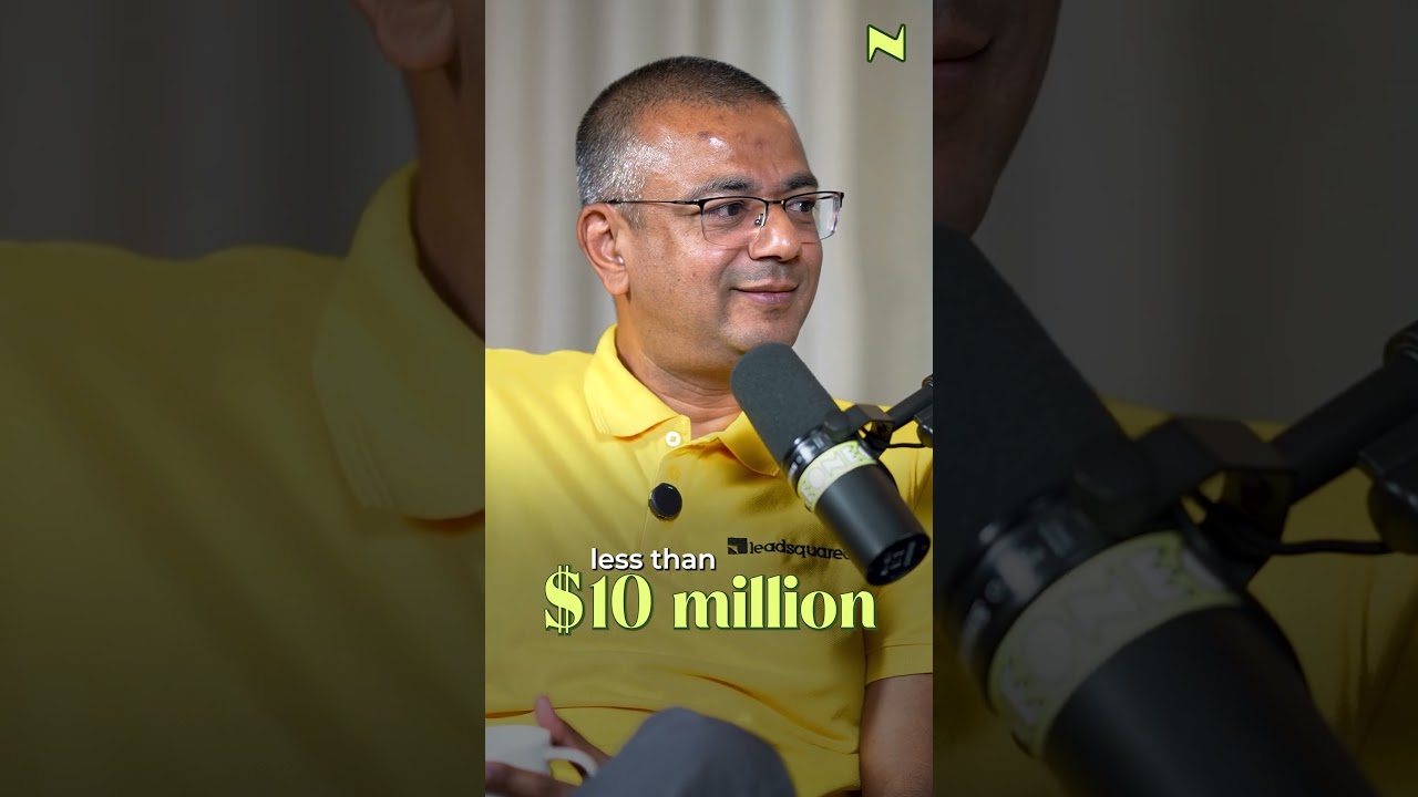 Built A SaaS Unicorn Without VC Funding | LeadSqaured Founder