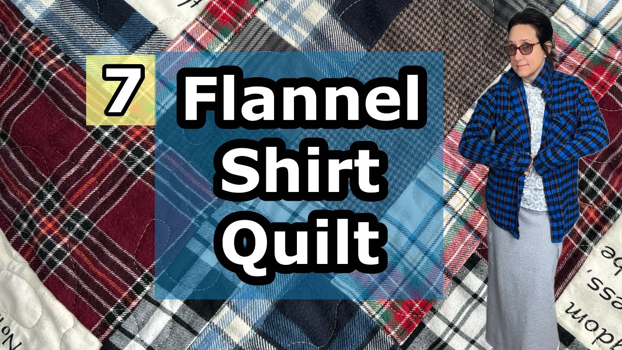 🔥 PERFECT QUILT For MEN || Scrappy CRUMB QUILTING With Shirts